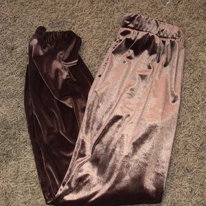 velvet sweats
